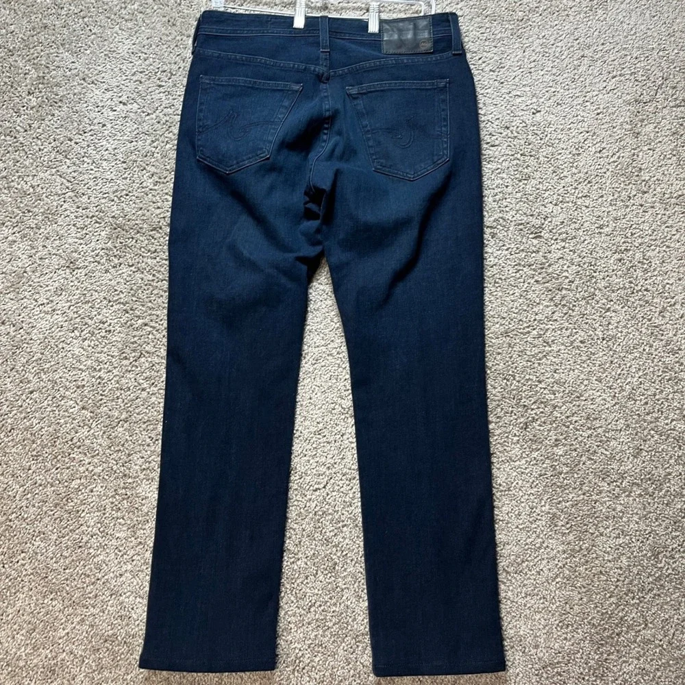 AG Adriano Goldschmied The Everett Jeans Mens 30x34 Dark Indigo Slim Straight